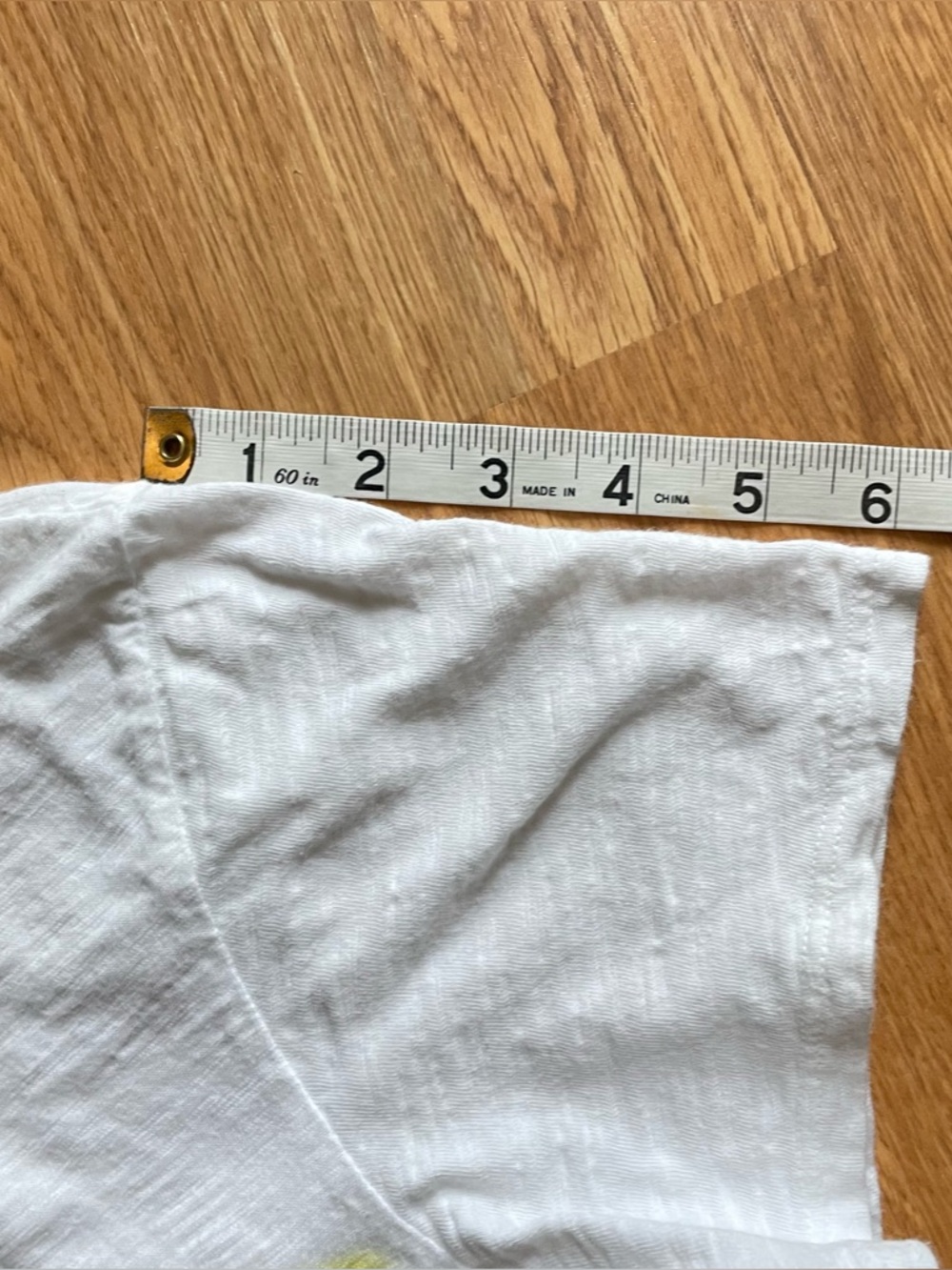 Wilt Slub Short Sleeve Tee Raw Hem Size Medium Minimalist - Picture 6 of 9